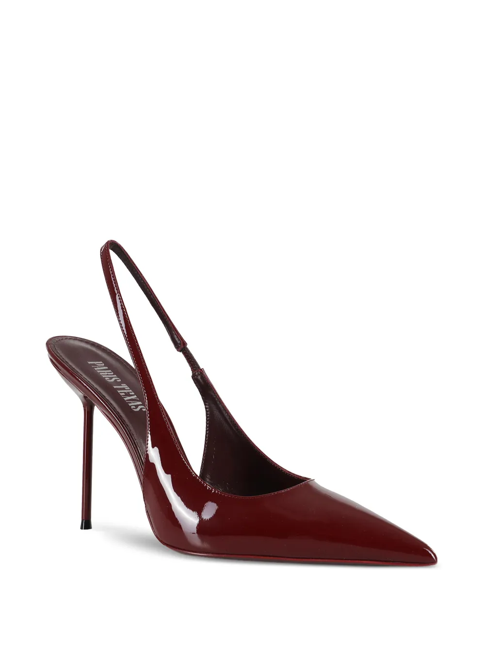 Paris Texas 105 mm slingback pumps met puntige neus Paars