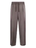 Herno pleated drawstring pants - Brown