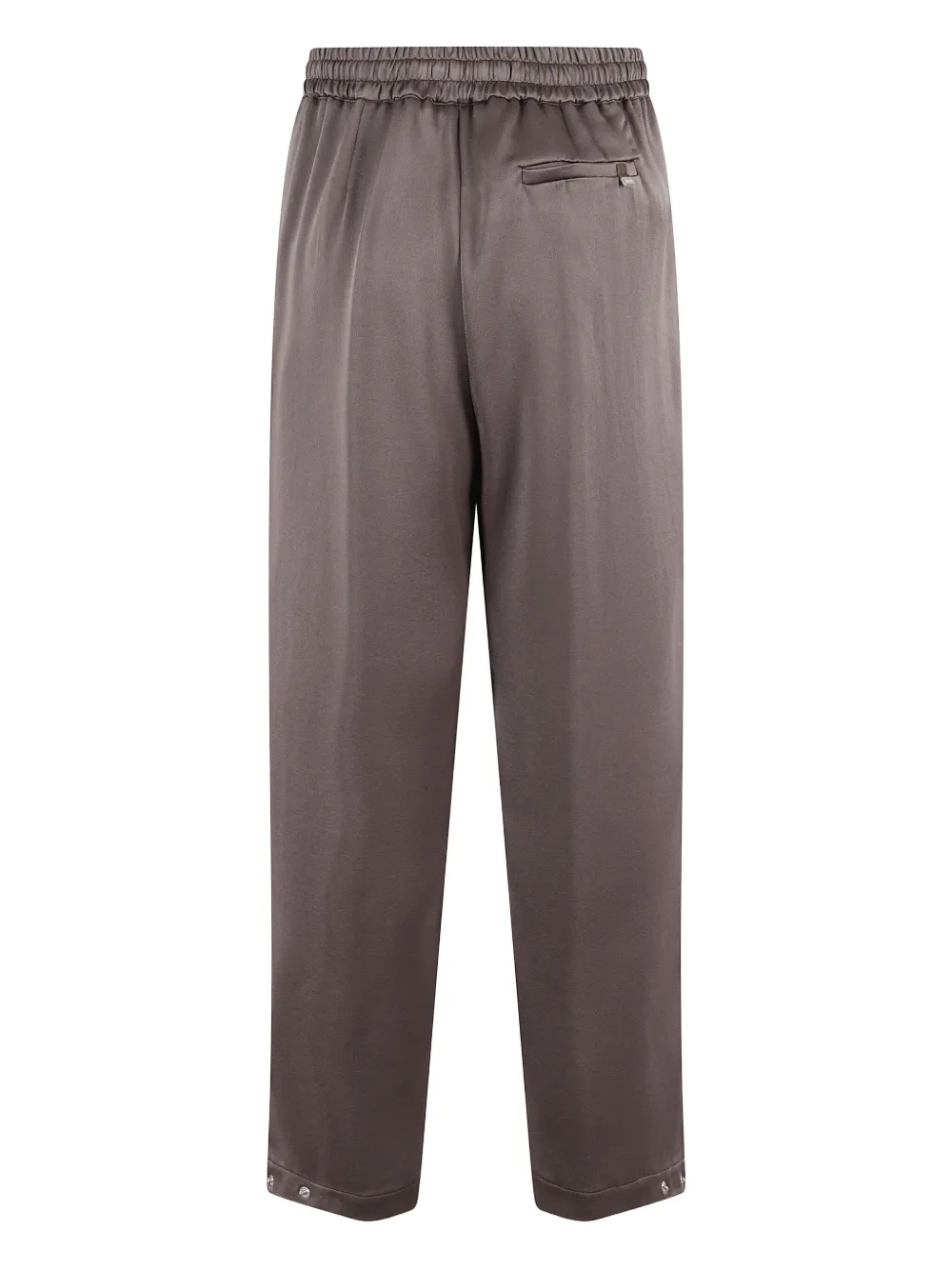 Herno Geplooide broek met trekkoord Bruin