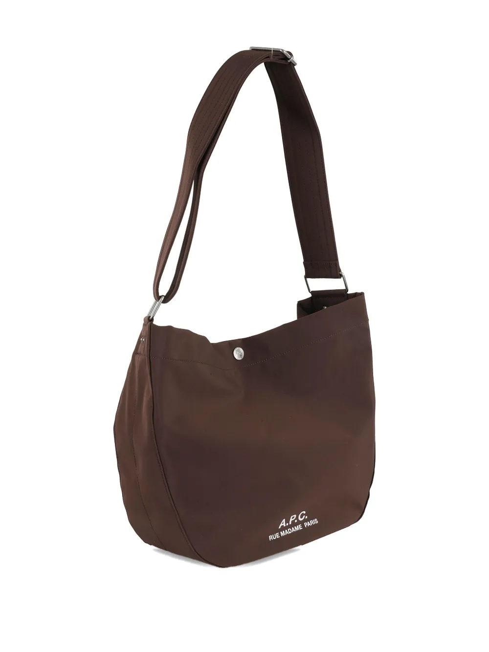A.P.C. adjustable-strap messenger bag Bruin