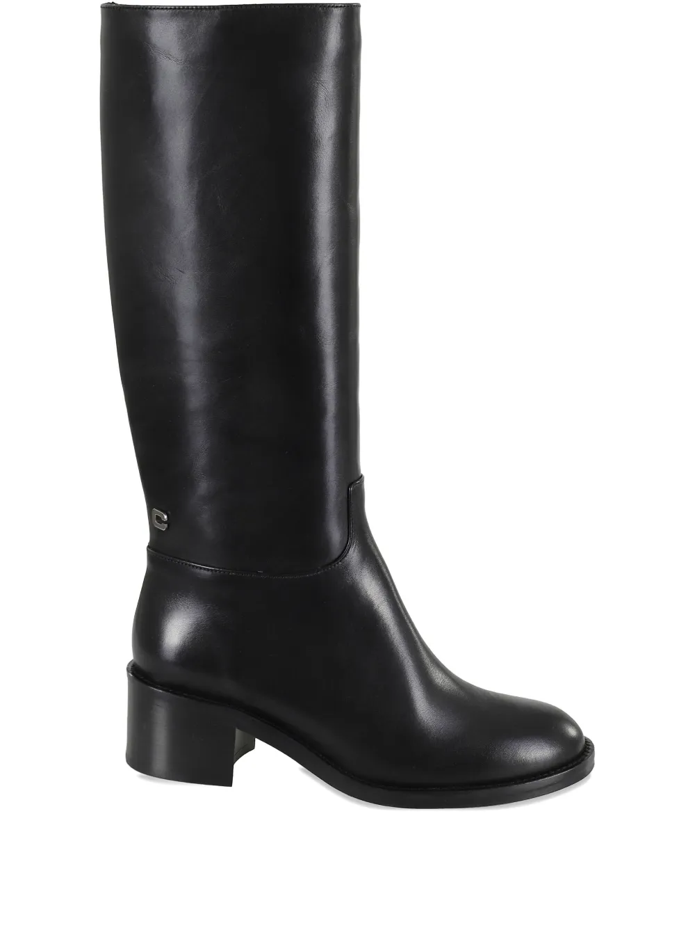 Carel Paris Leather Block-heel Boots
