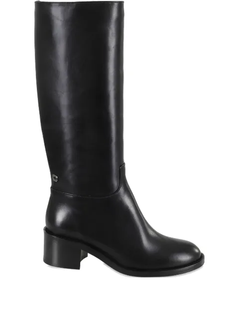 Carel Paris  leather block-heel boots