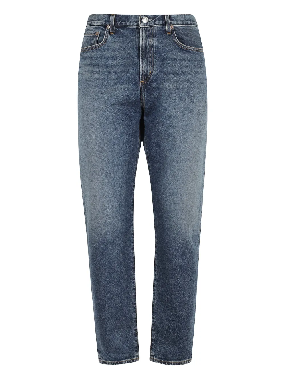 AGOLDE Curtis jeans met vervaagd effect Blauw