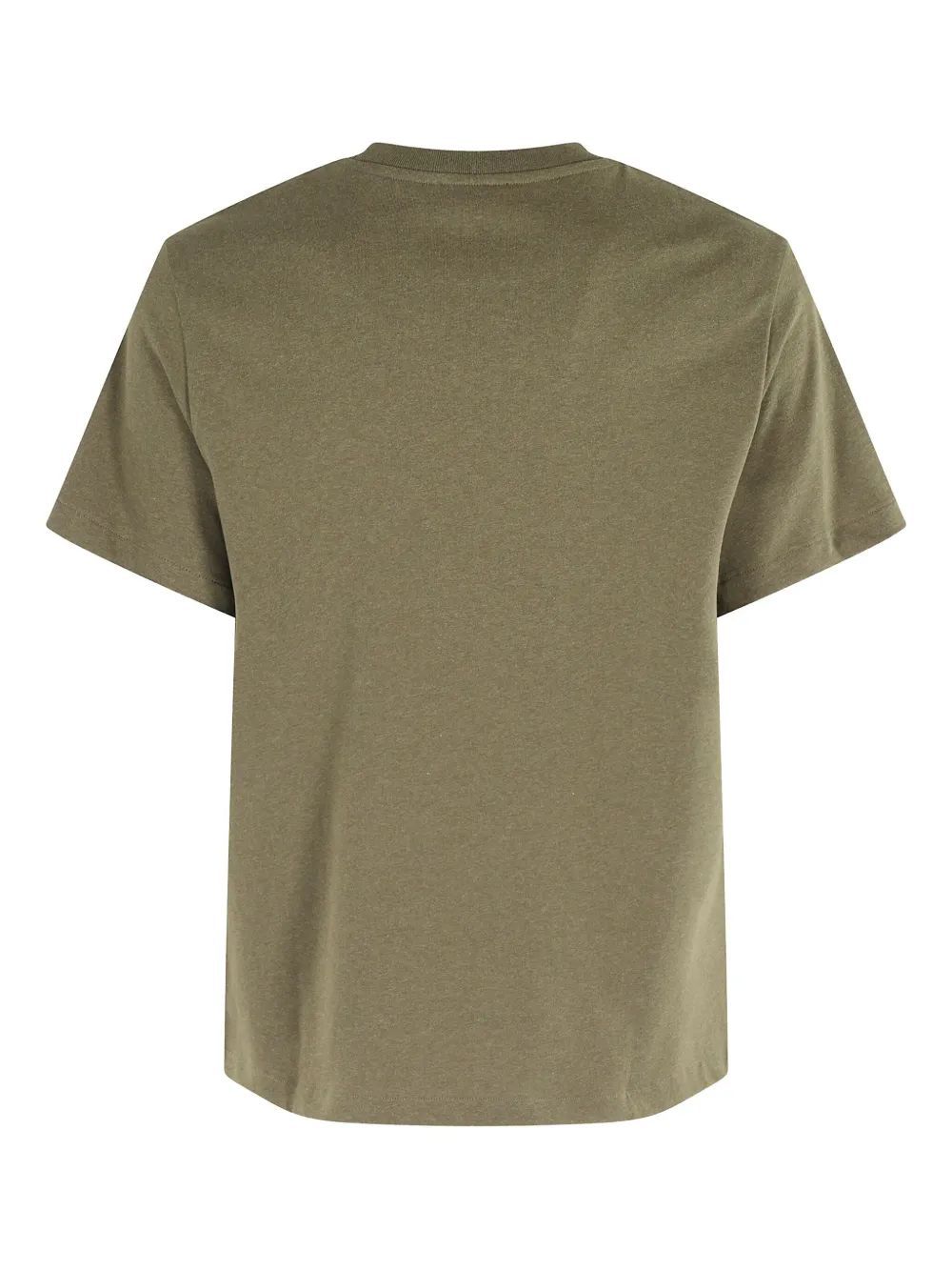 A.P.C. T-shirt met geborduurd logo Groen