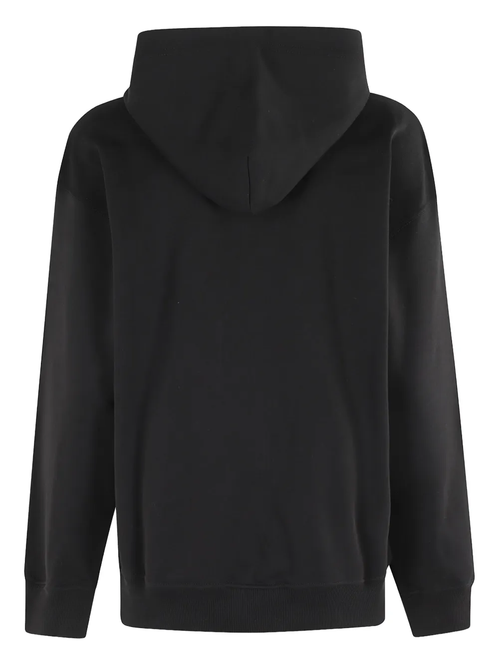 Diesel Oval D logo-plaque hoodie Zwart