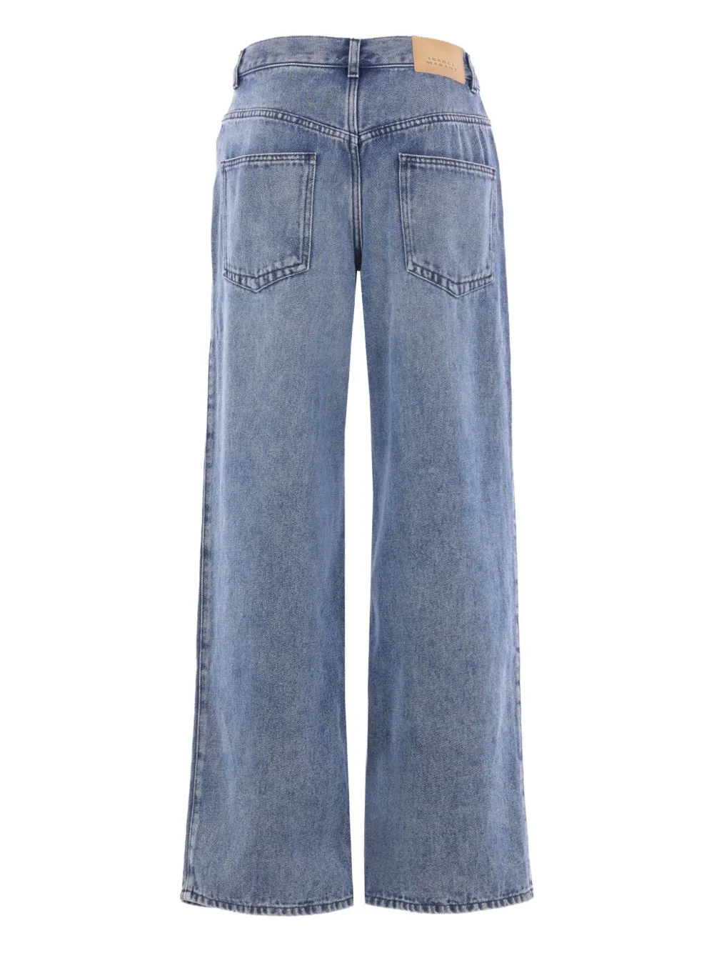 ISABEL MARANT pleated jeans Blauw