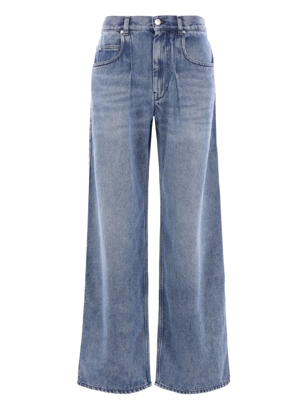 ISABEL MARANT pleated jeans Blauw