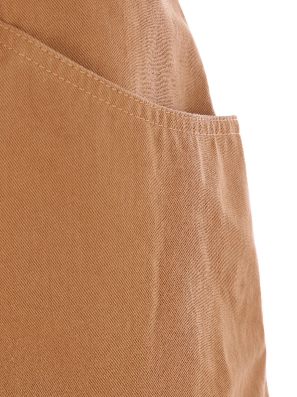 ISABEL MARANT Broek met knoopsluiting Bruin