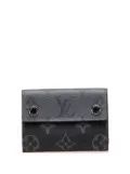 Louis Vuitton Pre-Owned 2021-2025 Monogram Eclipse Reverse Discovery Compact Wallet small wallets - Black