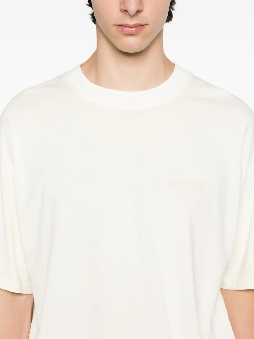 Represent T-shirt met logoprint Beige