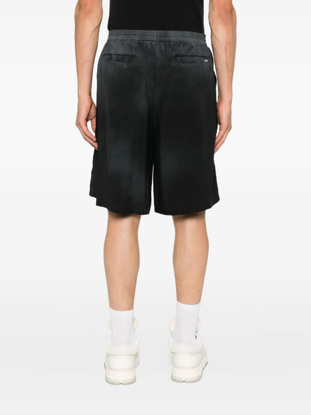 AMIRI Shorts met borduurwerk Zwart