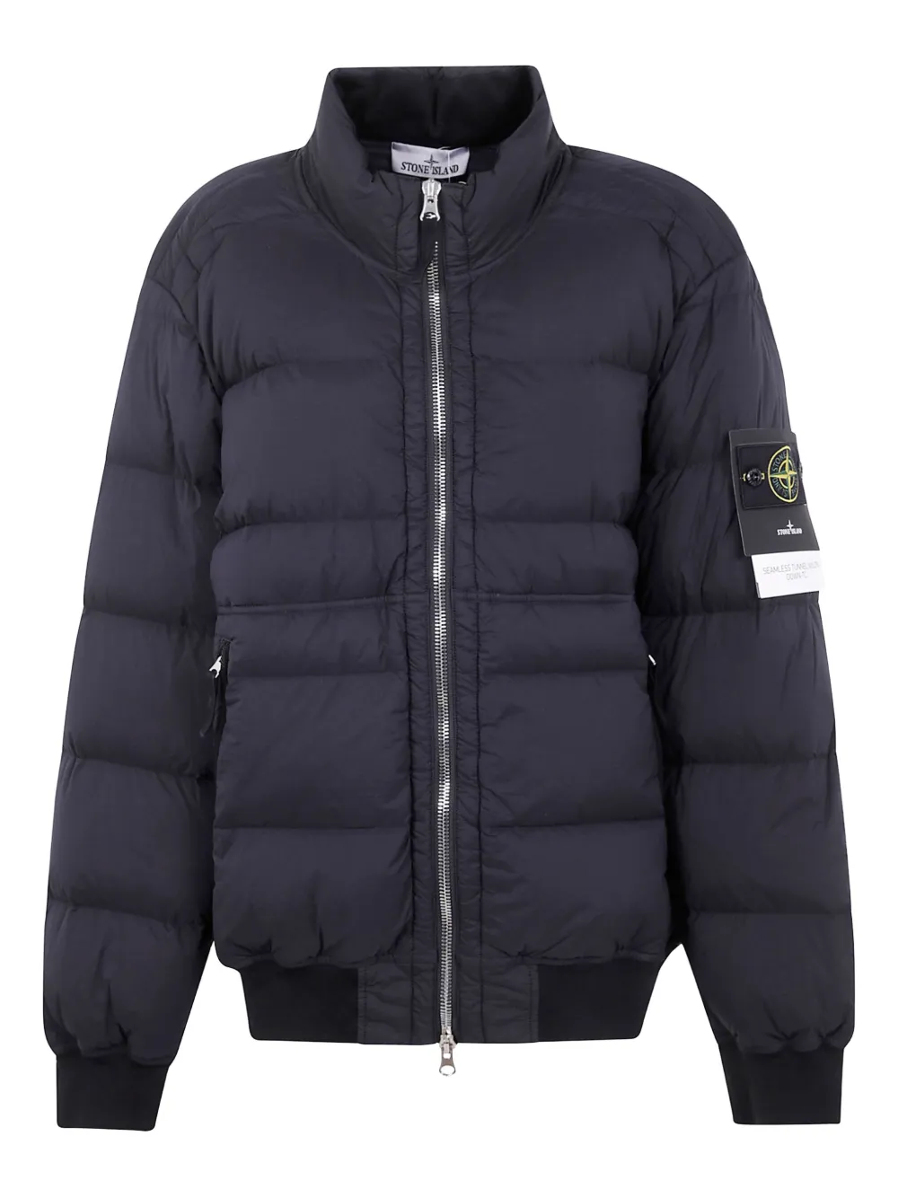 Stone Island quilted down jacket V0029 BLACK