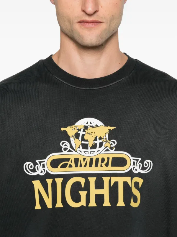 AMIRI Nights T-shirt | Black | FARFETCH