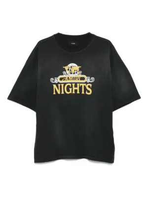 AMIRI Out For Trouble Tシャツ | ブラック | FARFETCH JP