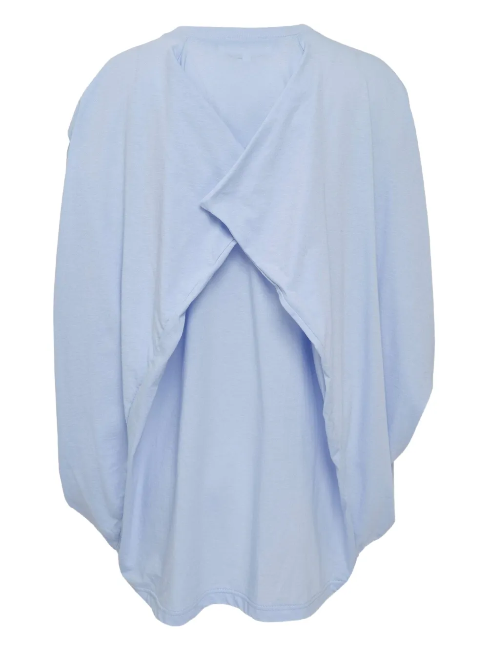 Enföld Wide-sleeved Asymmetric T-shirt In Blue