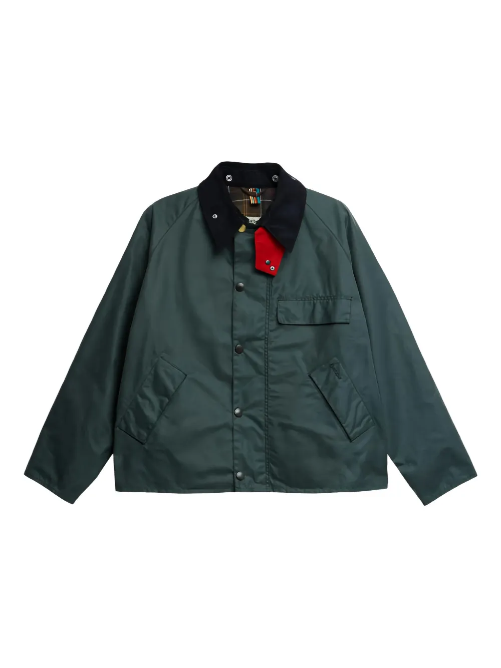 Barbour x Paul Smith long-sleeve jacket | Green | Image 1