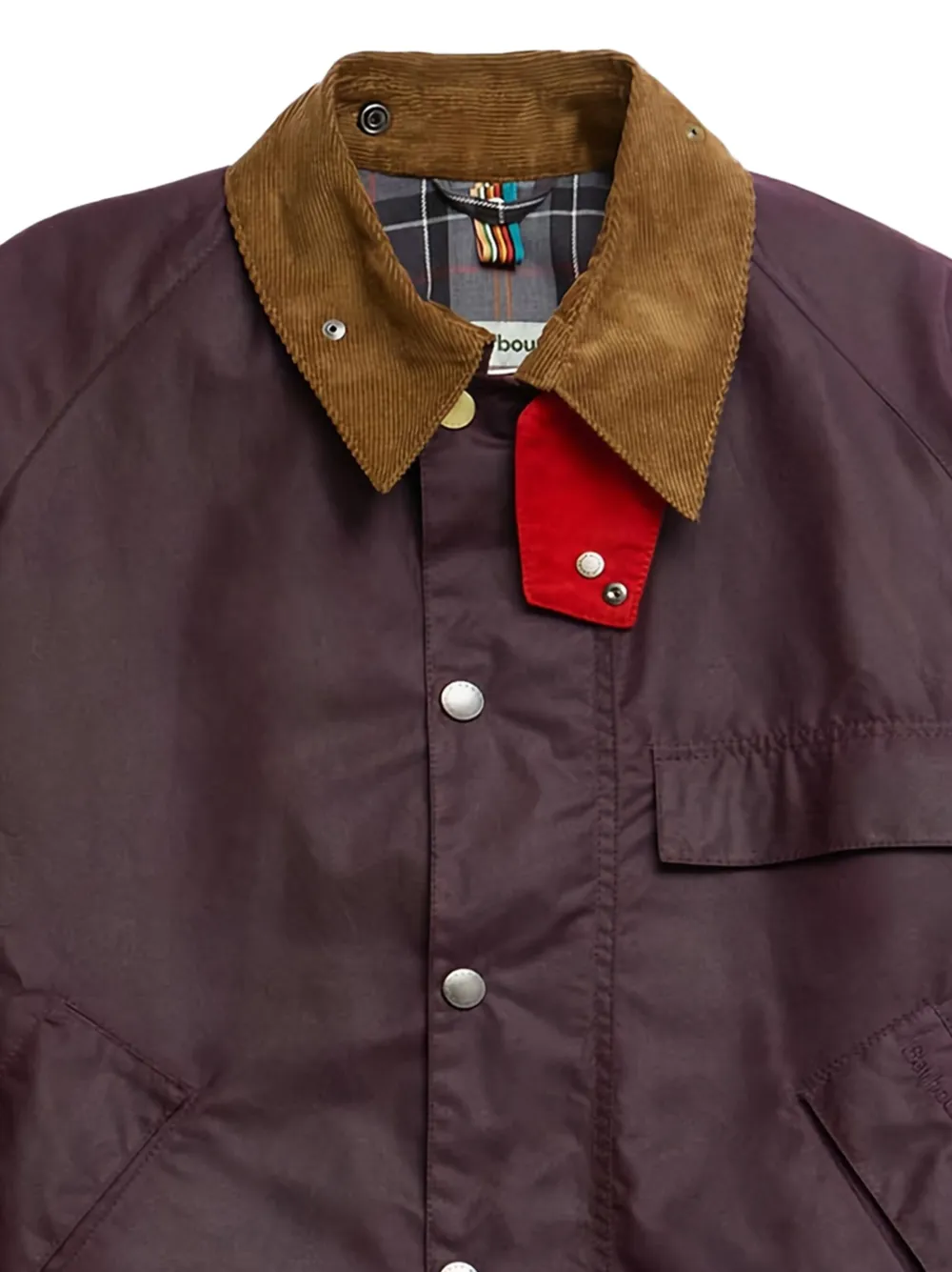 Barbour Paul Smith corduroy-collar jacket | Oversized Jackets | Image 2