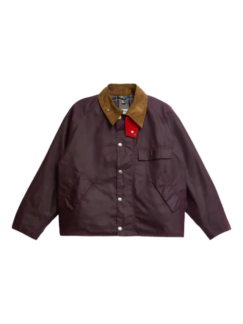 Barbour Paul Smith corduroy-collar jacket