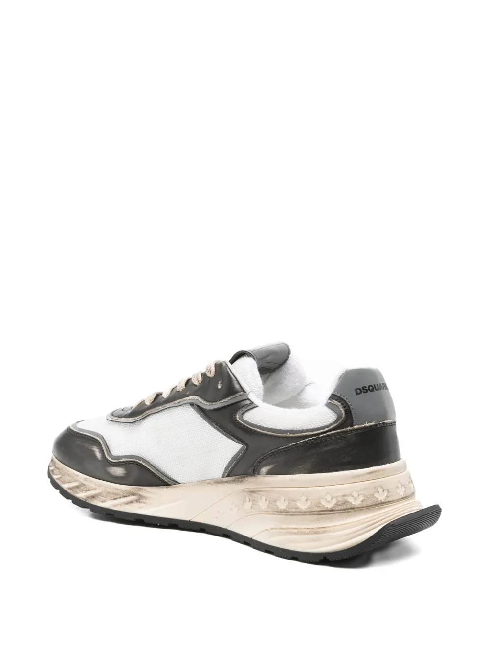 DSQUARED2 Sprinter sneakers met logoplakkaat Zwart