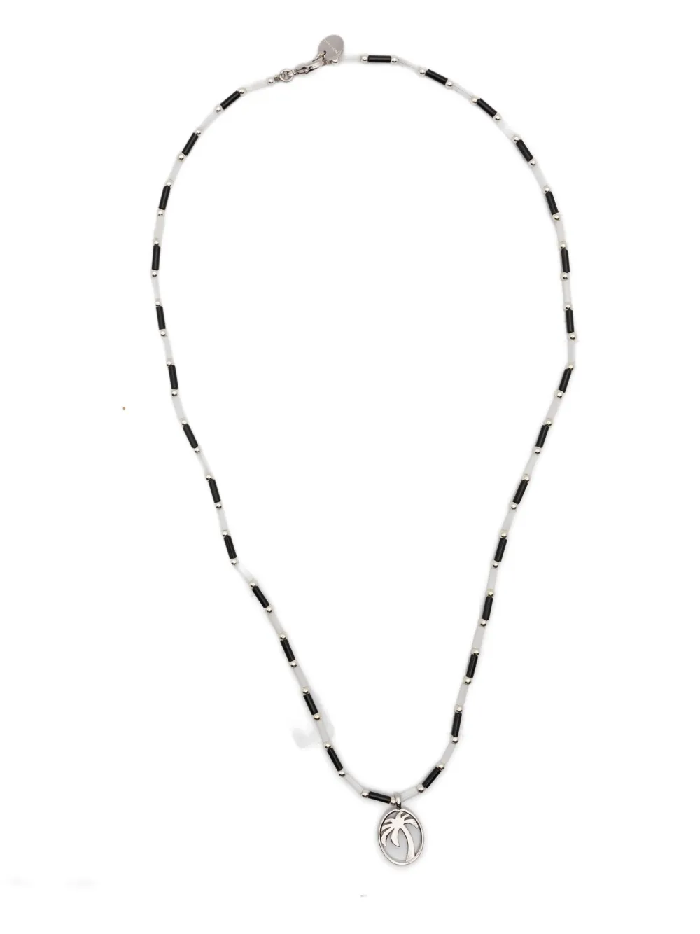 Palm Angels Palm-tree Beaded Necklace