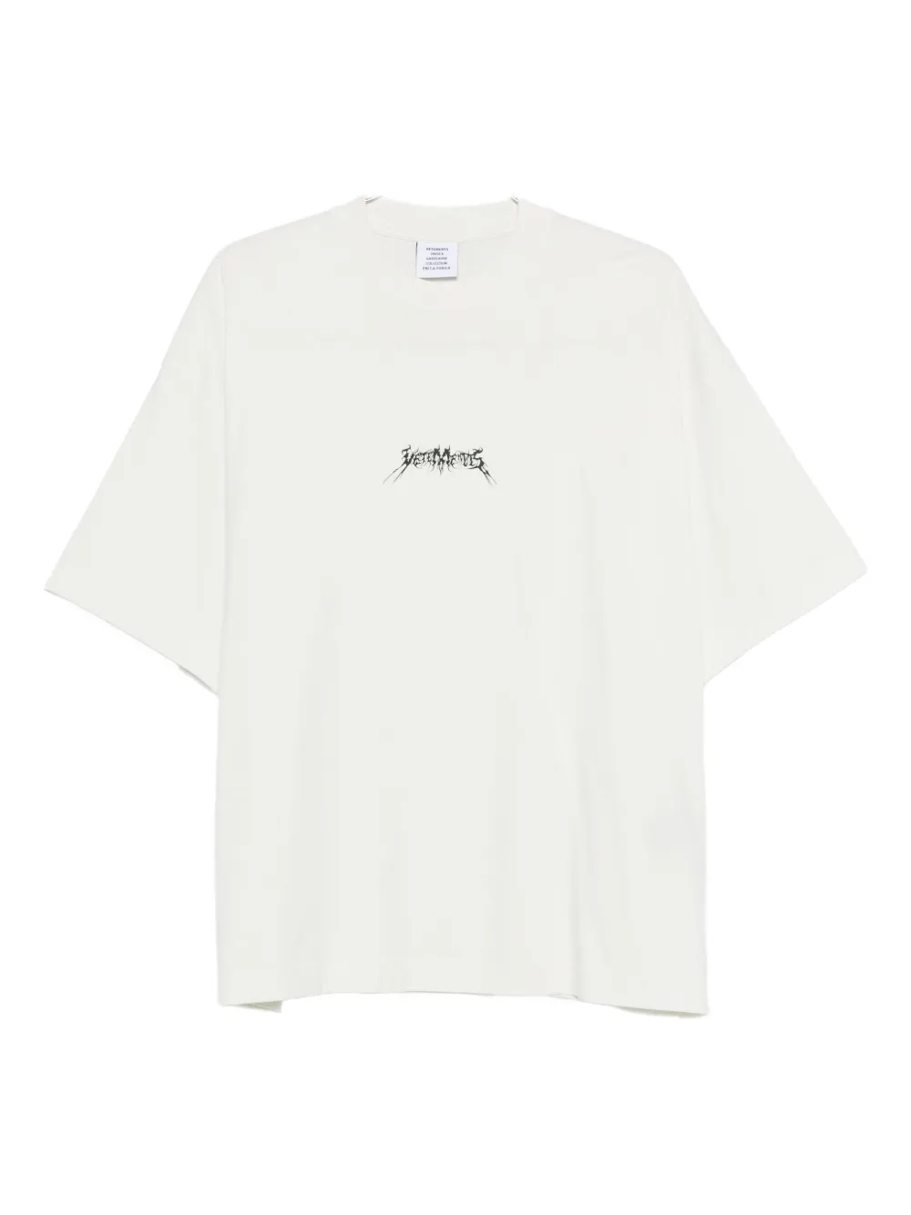 VETEMENTS playera de algodón | neutro | Image 1