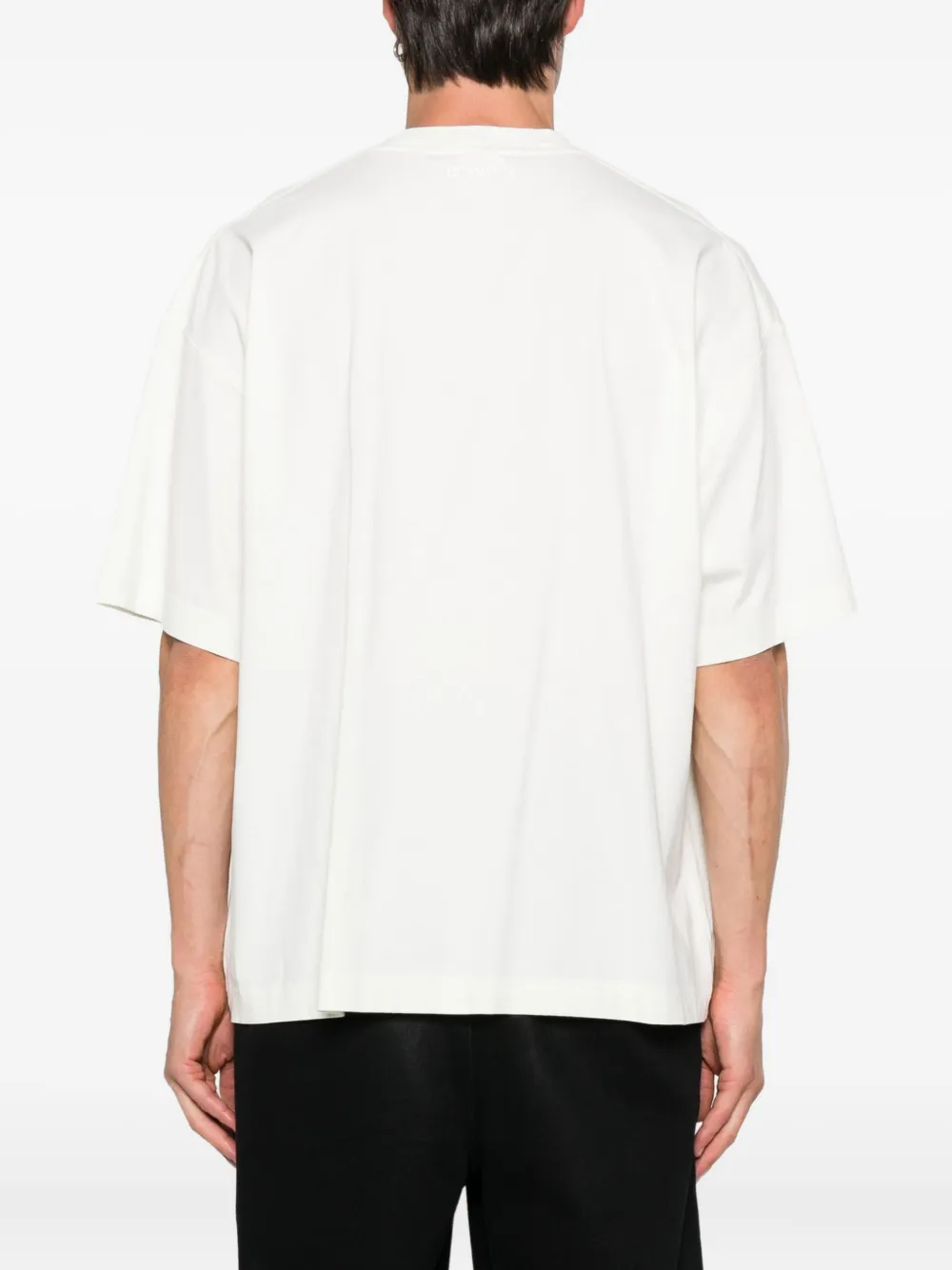 VETEMENTS Katoenen T-shirt Beige