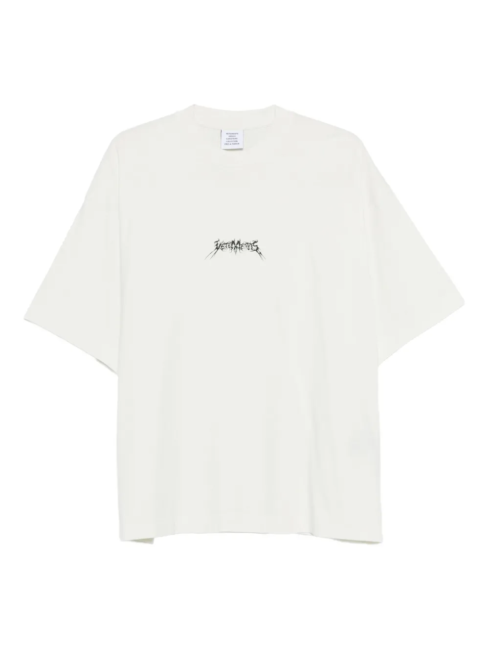 VETE TS Katoenen T-shirt Beige
