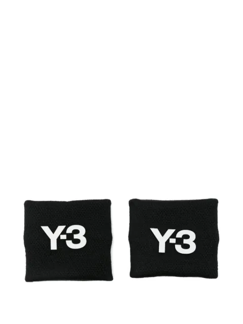 Y-3 logo-detail wristbands (pair of two)