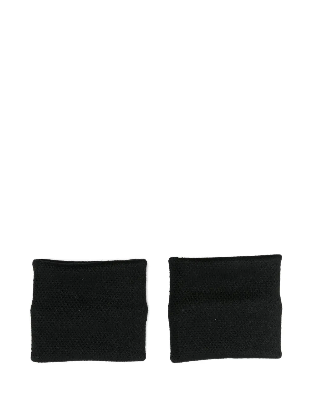 Y-3 Logo-detail Wristbands (pair Of Two) In Black