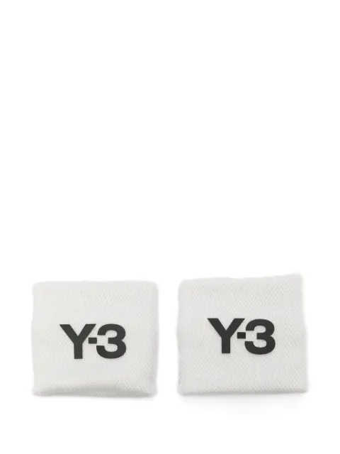 Y-3 logo-detail wristbands (pair of two)