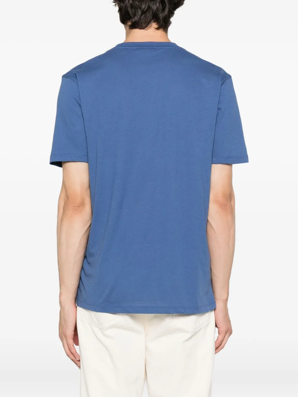 HUGO T-shirt met logoprint Blauw
