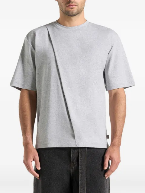 Manière De Voir Hugo pleat-detail T-shirt