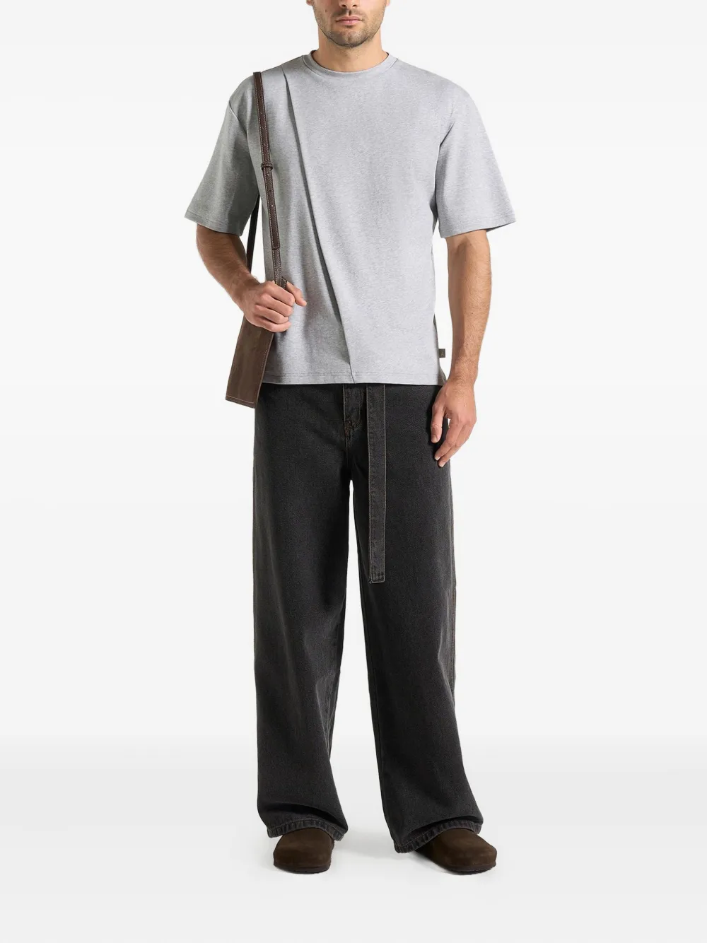 Manière De Voir Hugo pleat-detail T-shirt | T-Shirts | Image 2