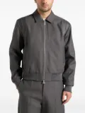 Manière De Voir Denis tailored varsity jacket - Grey