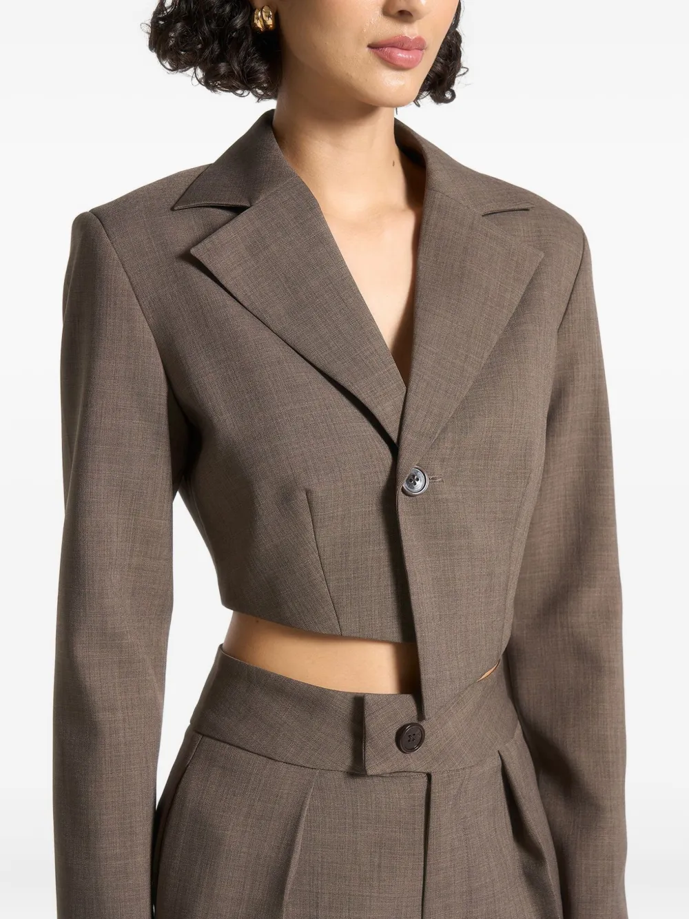 Manière De Voir Asymmetrisch colbert Bruin