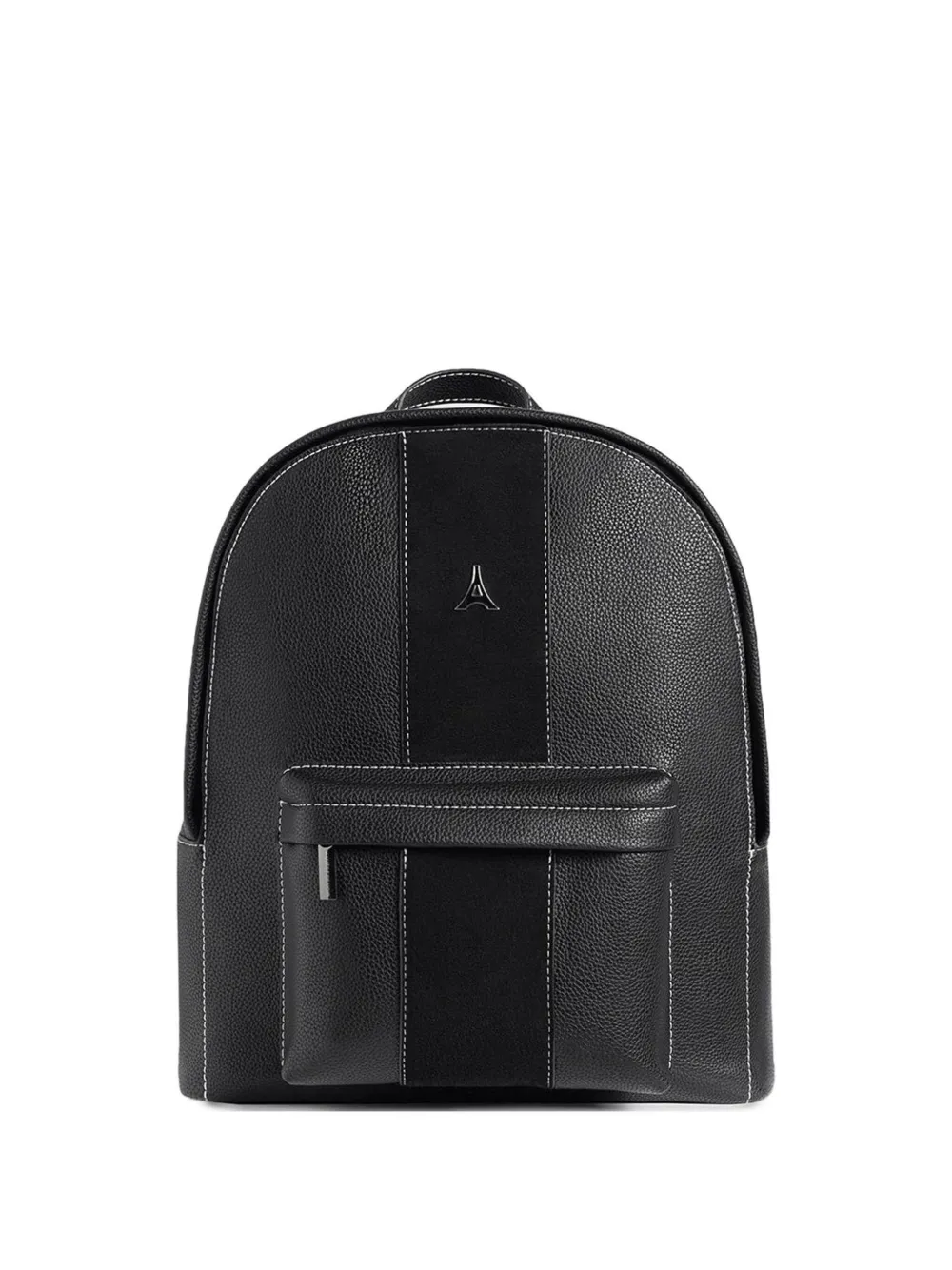 Manière De Voir suede-panel backpack | Black | Image 1