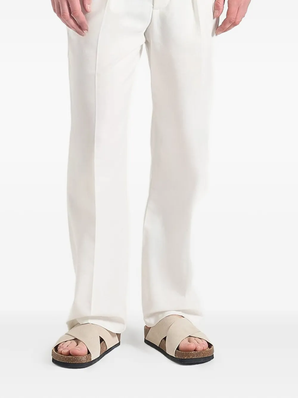 Manière De Voir Constan revere-collar linen shirt | Image 2