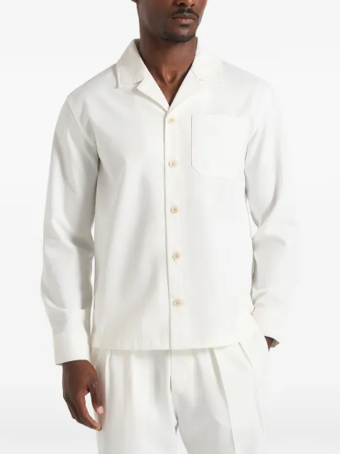 Manière De Voir constant linen long sleeve shirt