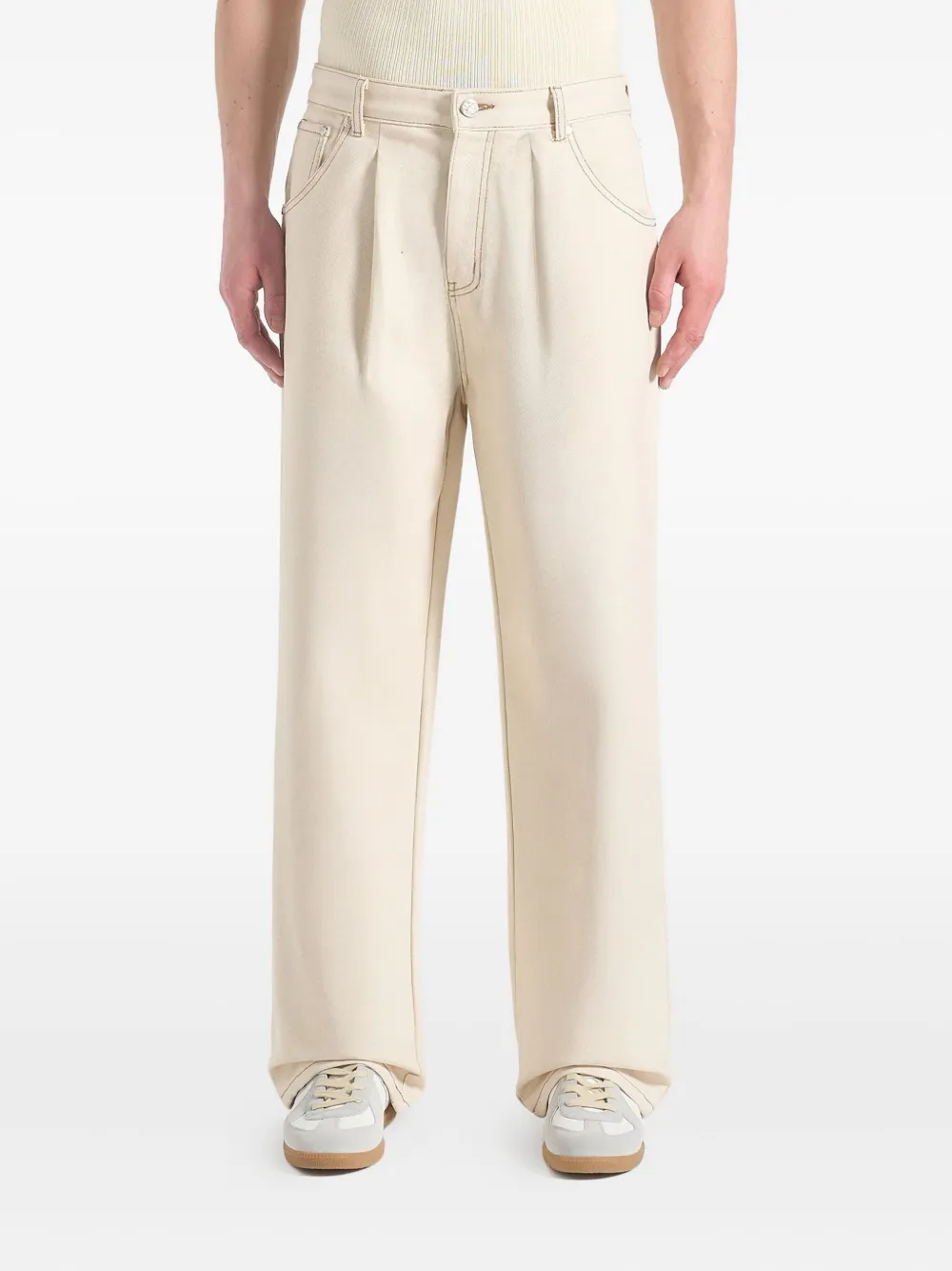 Arnault pleated jeans