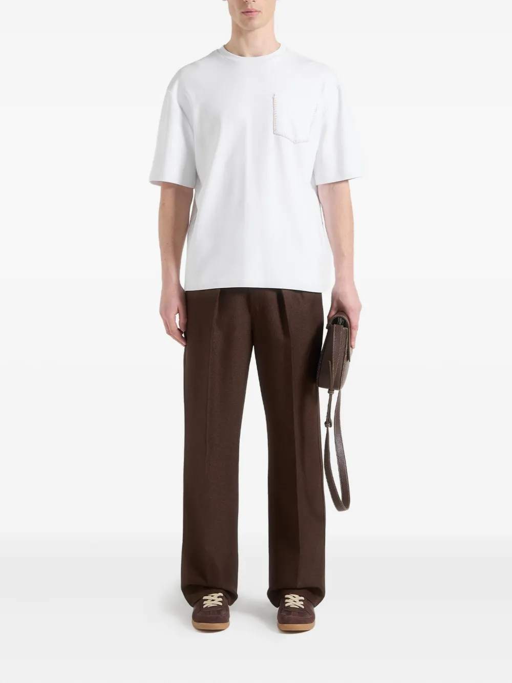 Manière De Voir whipstitch-pocket T-shirt | T-Shirts | Image 2