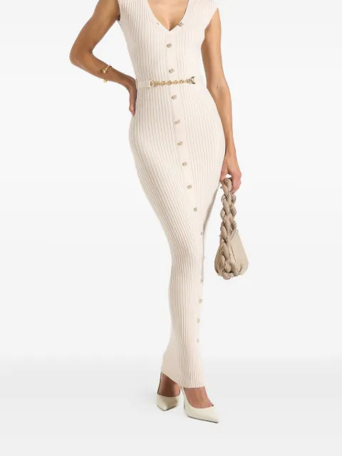 Manière De Voir Helen ribbed maxi dress