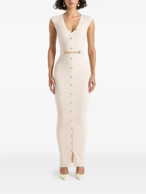 Manière De Voir Helene knitted belted dress