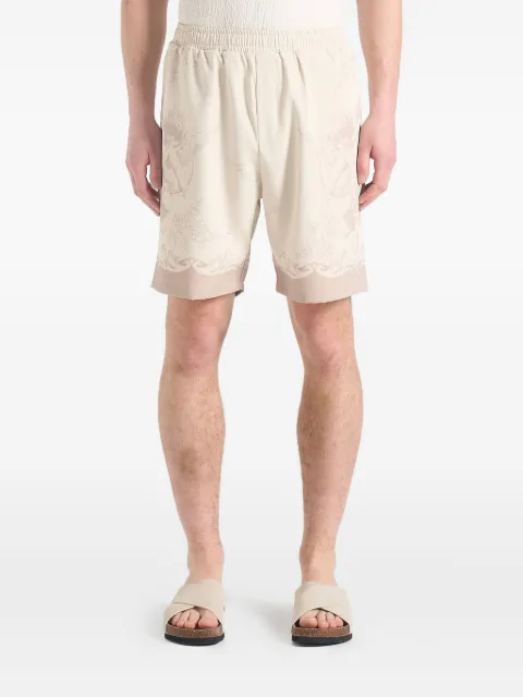 Manière De Voir Adrien baroque-pattern shorts