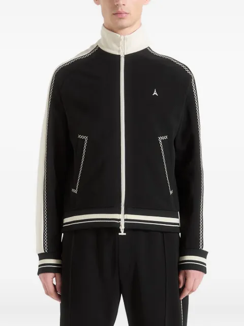 Manière De Voir veste zippée Tristan à coutures contrastantes