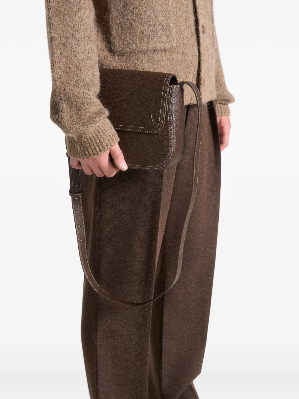 Manière De Voir Marseille crossbodytas Bruin