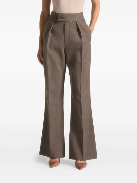 Manière De Voir pleat-detail trousers