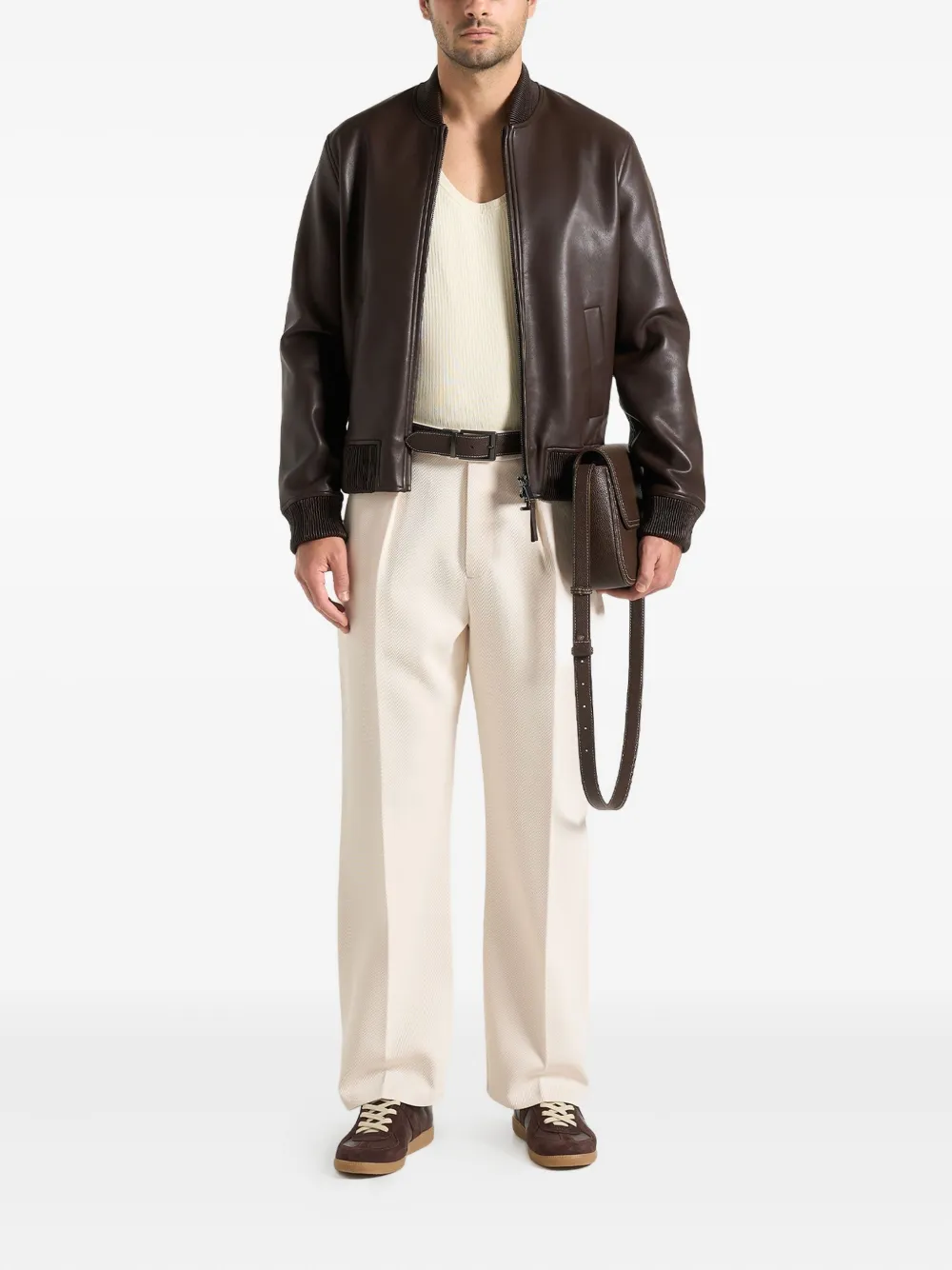 Manière De Voir Dorian pleated trousers | Regular-Fit & Straight Leg Pants | Image 2