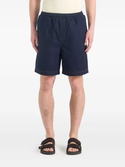 Manière De Voir Edgar elasticated-waistband denim shorts