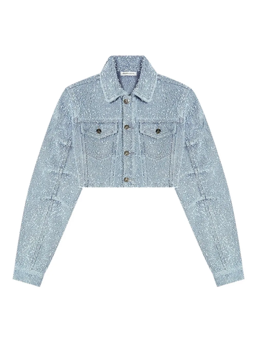Manière De Voir Catherine boucle denim jacket | Blue | Image 1
