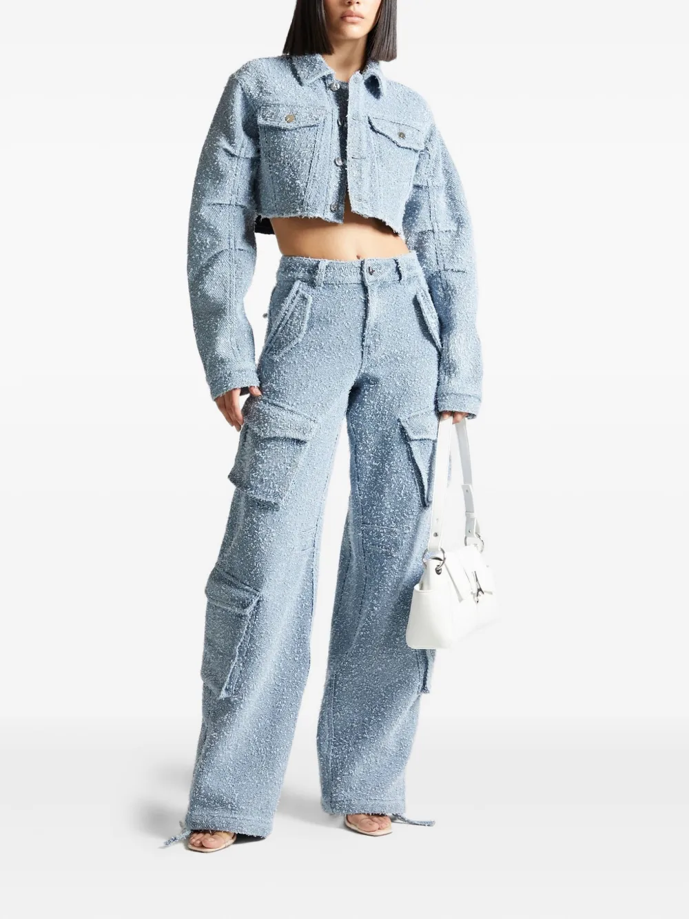 Manière De Voir Catherine boucle denim jacket | Denim Jackets | Image 2